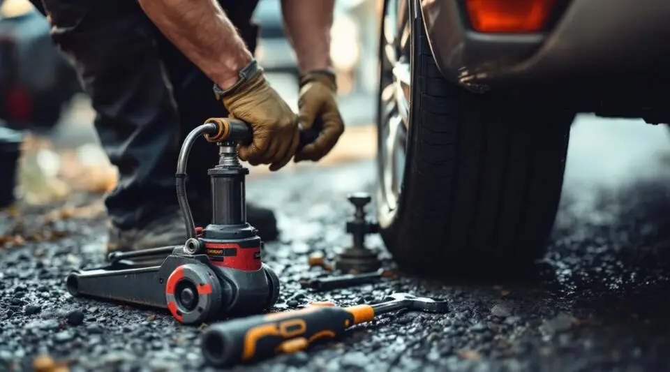 Flat Tire Change Service Knightdale